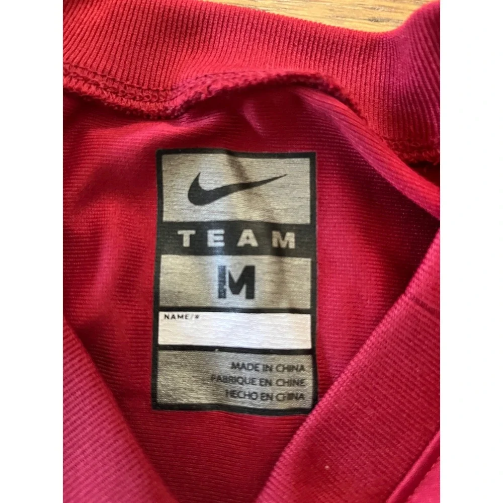 Nike Kids Arkansas Razorbacks Football Jersey Red White Grey Youth Medium 10